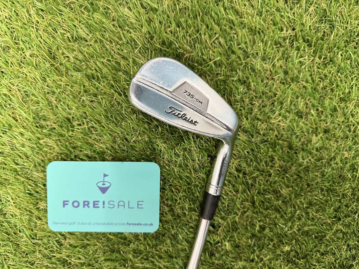 Titleist 735 CM 9 Iron, True Temper Dynamic Gold S300 Shaft