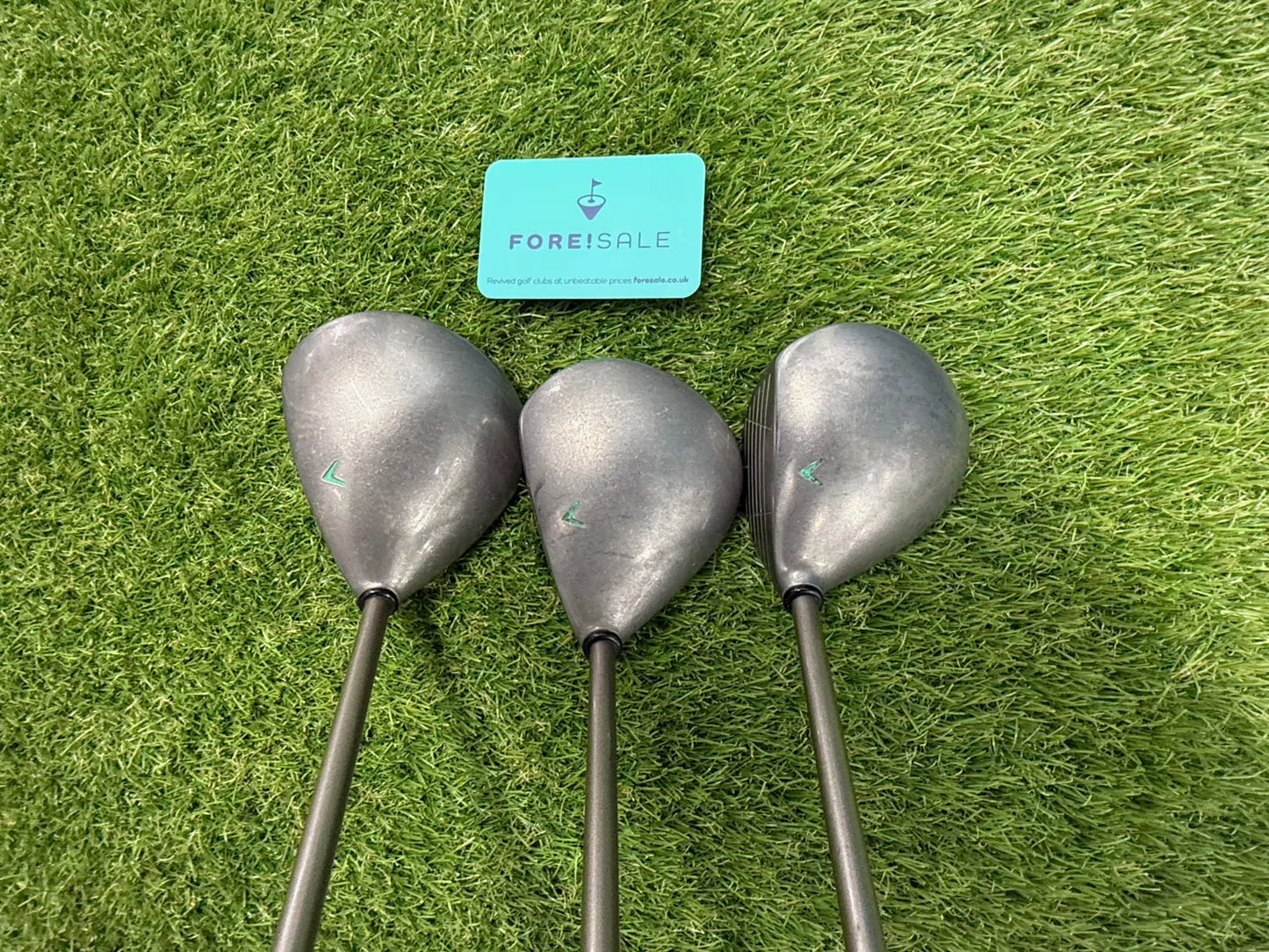 Callaway Big Bertha War Bird Ladies 11° Driver, 3 & 5 Woods (Ladies Flex)