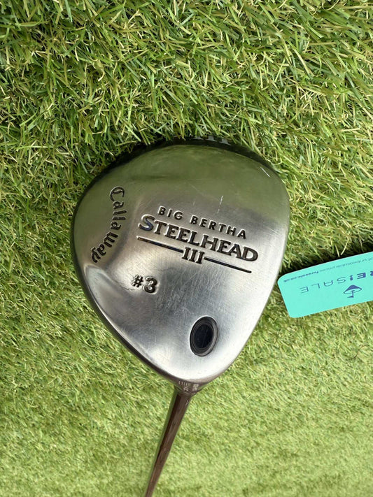 Callaway Big Bertha Steelhead III 3 wood