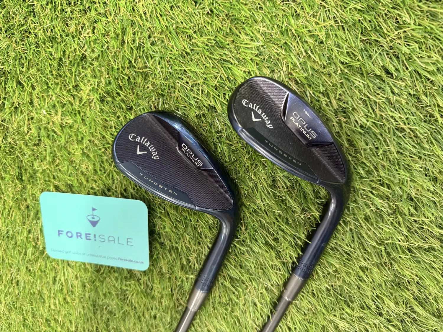 Callaway Opus Platinum Wedge Set 54º & 58º 115 DG Tour Black Shafts