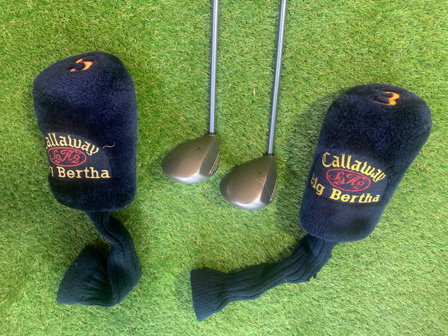 Callaway Big Bertha 3 & 5 fairway woods