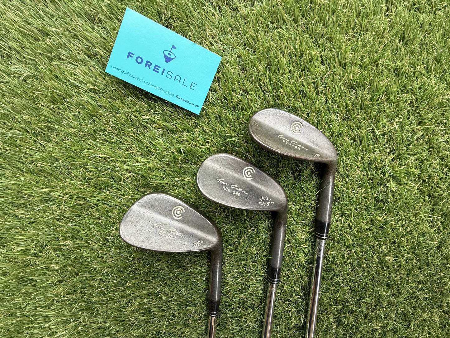 Cleveland Tour Action 588 Wedge set (51º, 53º, 56º)