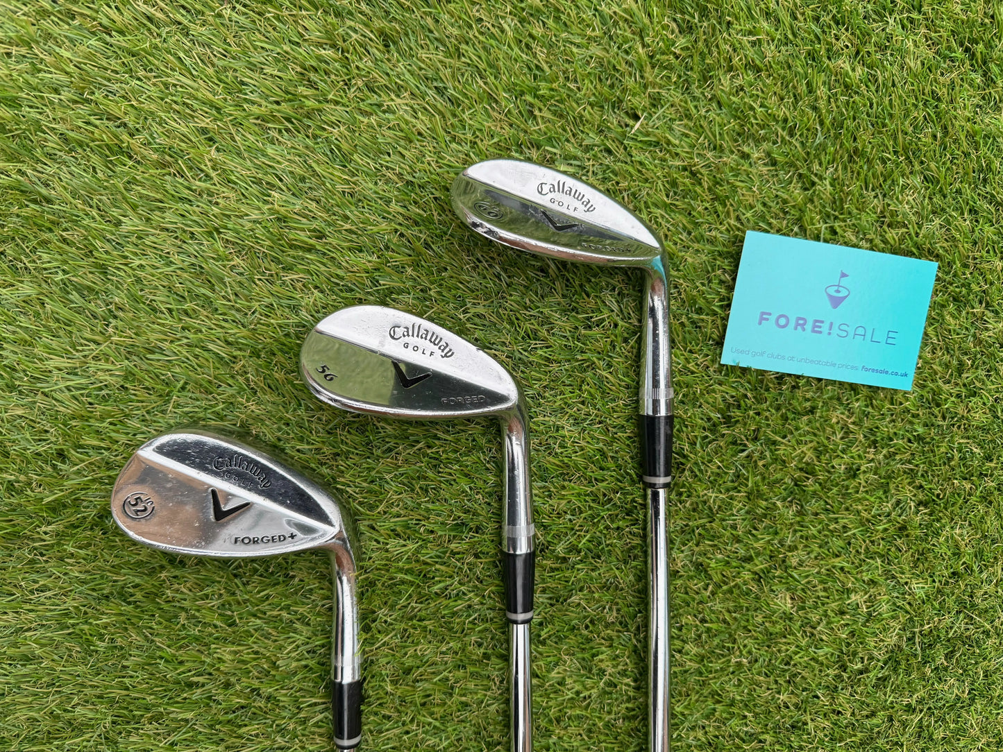 Callaway Forged+ Wedge Set (52º, 56º, 60º)