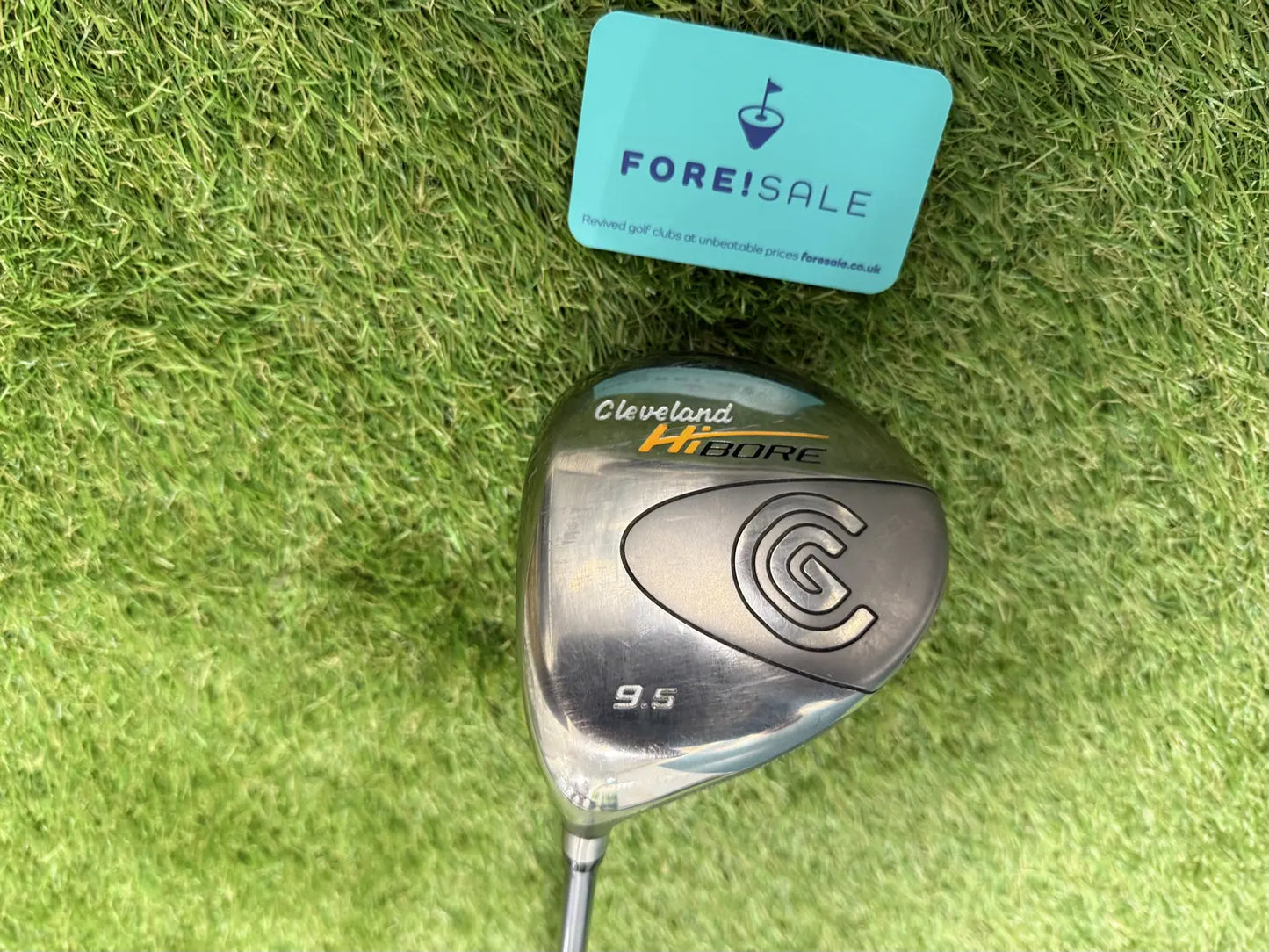 Cleveland HiBore 9.5 Degree LH Driver (Left Hand, Stiff, 9.5º)with Fujikura Stiff Flex Shaft