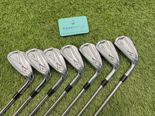 Callaway X Forged Irons (4i-PW, Regular Flex)
