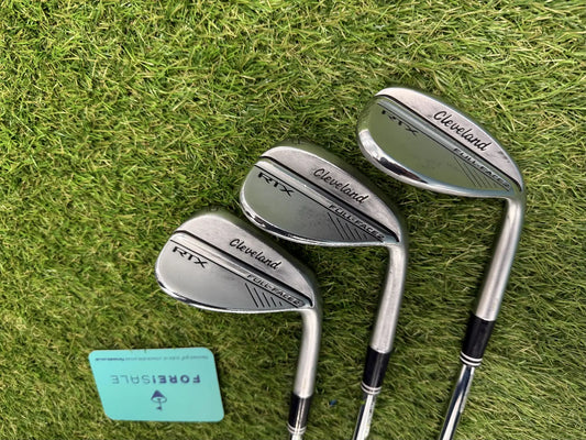 Cleveland RTX Full Face 2 Wedge Set (50º 54º 58º, Regular Flex)