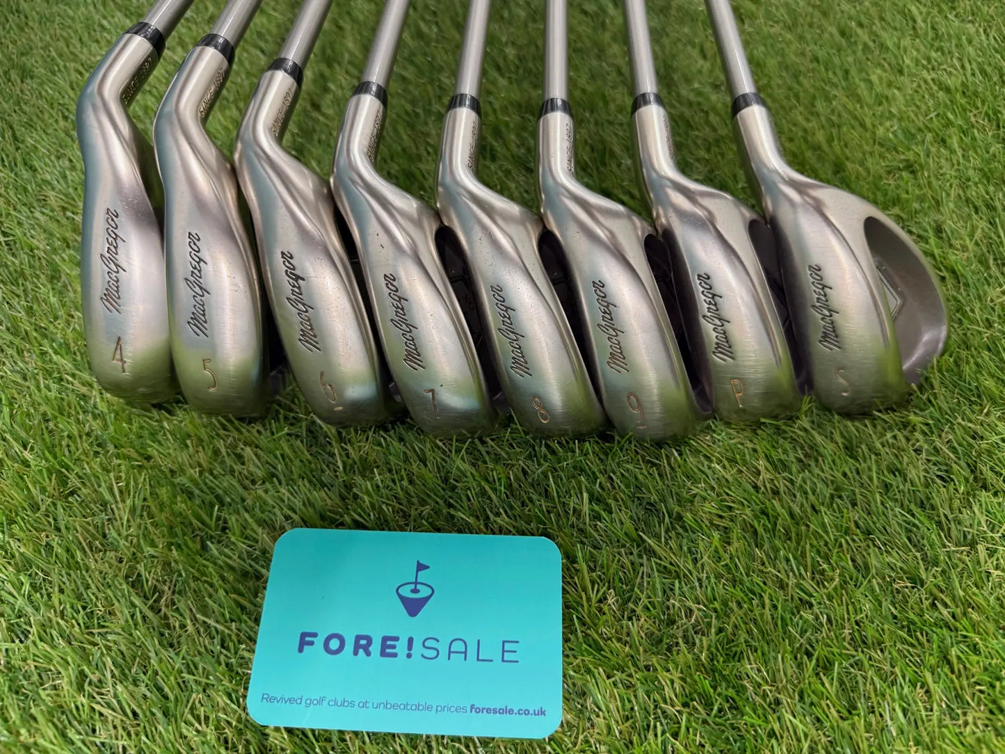 MacGregor DX Iron Set (4i-SW, Graphite, Regular Flex)