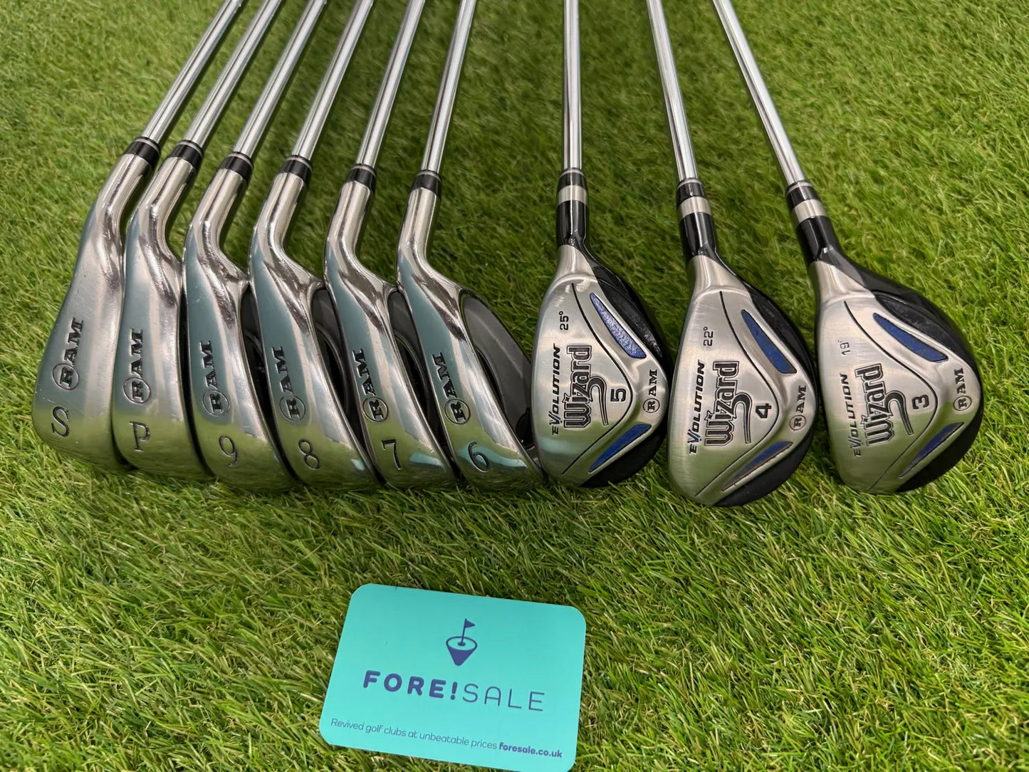 Ram Wizard Evolution Irons & Hybrids (6i-PW & 3,4,5 Hybrids)