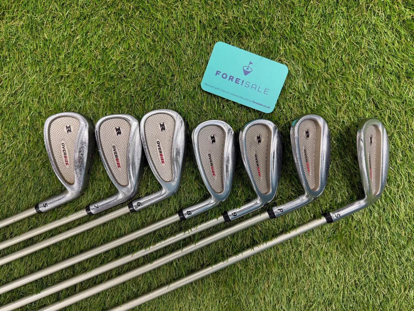 Ram Oversize Golf Set (3w 5w 7w 9w, 5i-SW, Putter - Ladies Flex)