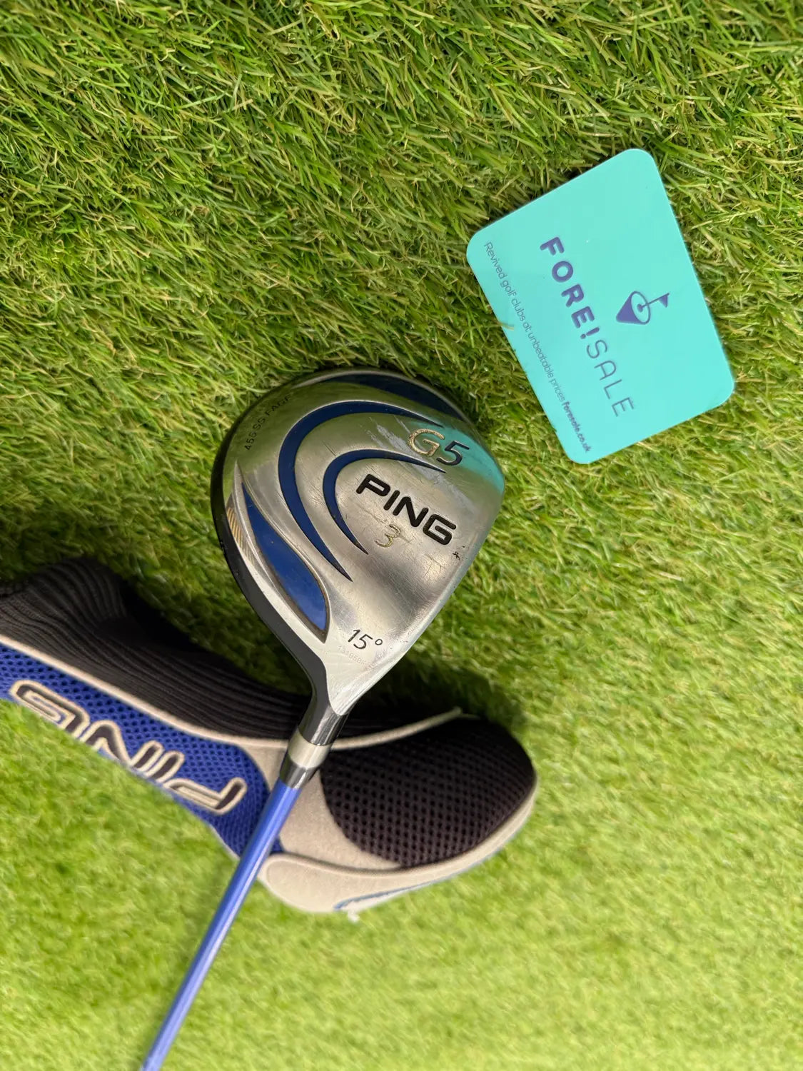 Ping G5 3 wood (15º, Graphite, Regular Flex)