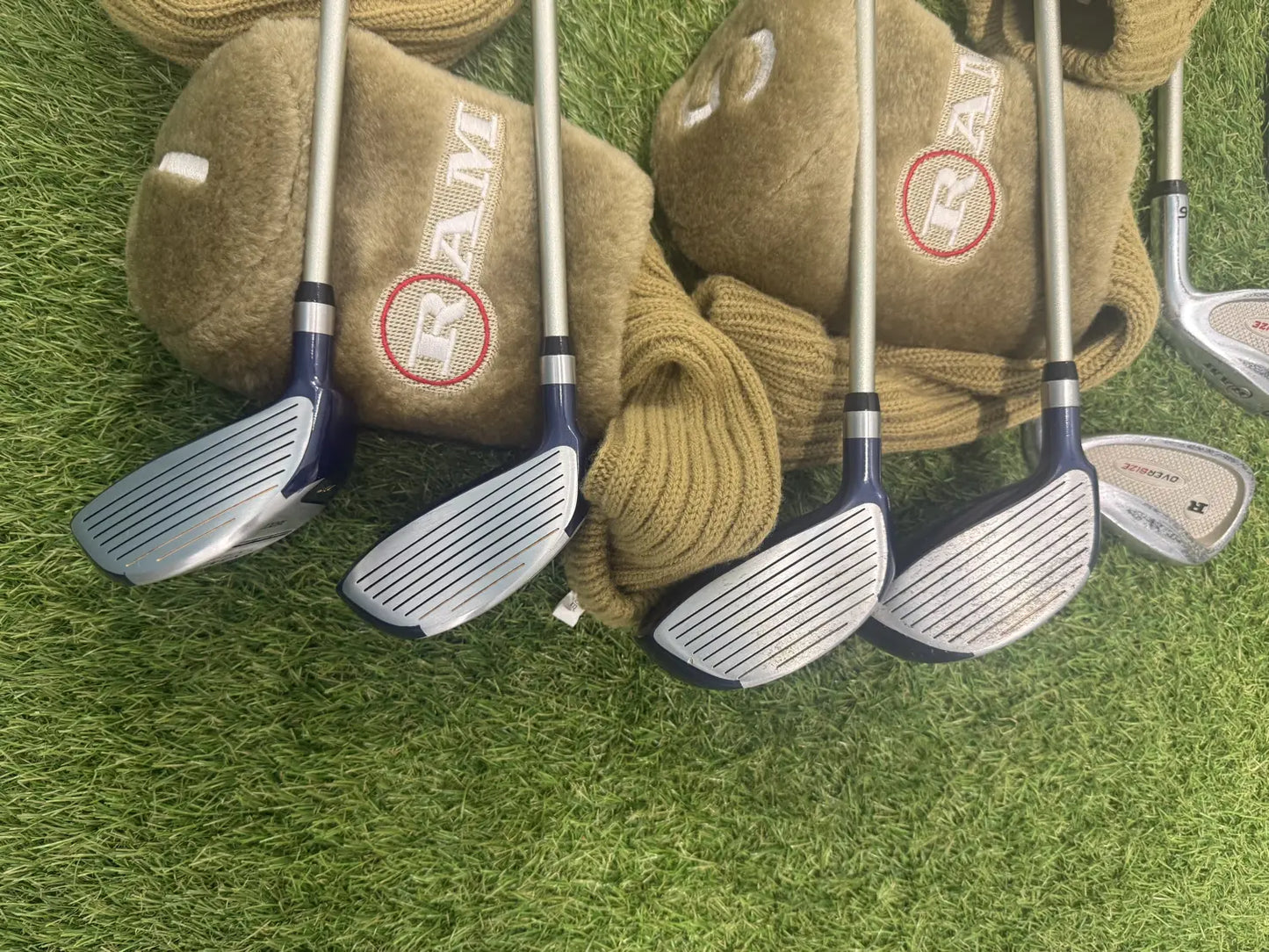 Ram Oversize Golf Set (3w 5w 7w 9w, 5i-SW, Putter - Ladies Flex)