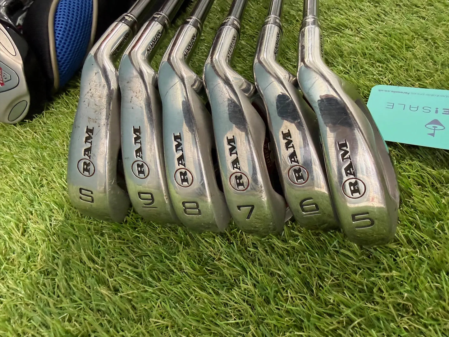 RAM Concept Golf Club Full Set (Driver, 3&4 Hybrids, 5i-SW, Putter)