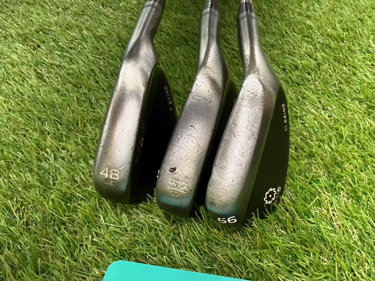 Titleist Vokey Wedge set 48°, 52°, 56° (Right hand, Stiff Flex)